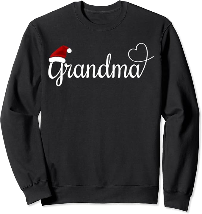 Christmas grandma Sweatshirt Clothing